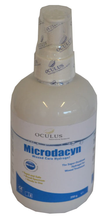 MEDICAZIONE IN SOLUZIONE SUPEROSSIDATA SPRAY PER DETERSIONE FERITE CON POTERE RIGENERATIVO MICRODACYN 60 SPRAY WOUND CARE 250 ML CODICE 44107-00 - Farmapanda Srl