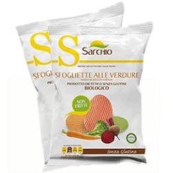 SFOGLIETTE ALLE VERDURE SENZA GLUTINE SACCHETTO 55 G - Farmapanda Srl