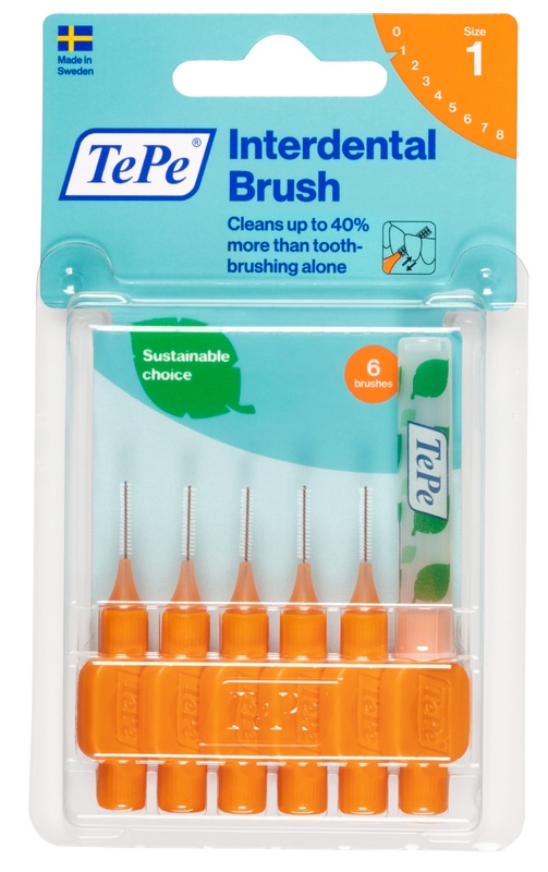 TEPE SCOVOLINO ARANCIONE 0,45 MM 6 PEZZI - Farmapanda Srl