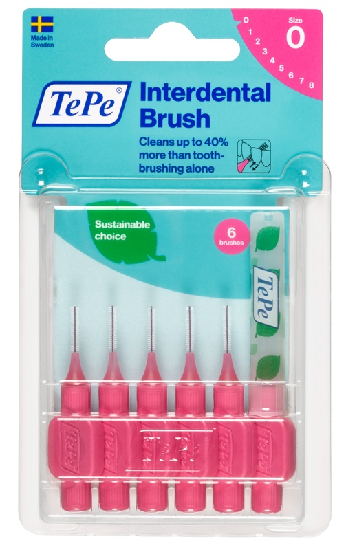TEPE SCOVOLINO ROSA 0,4MM 6 PEZZI - Farmapanda Srl