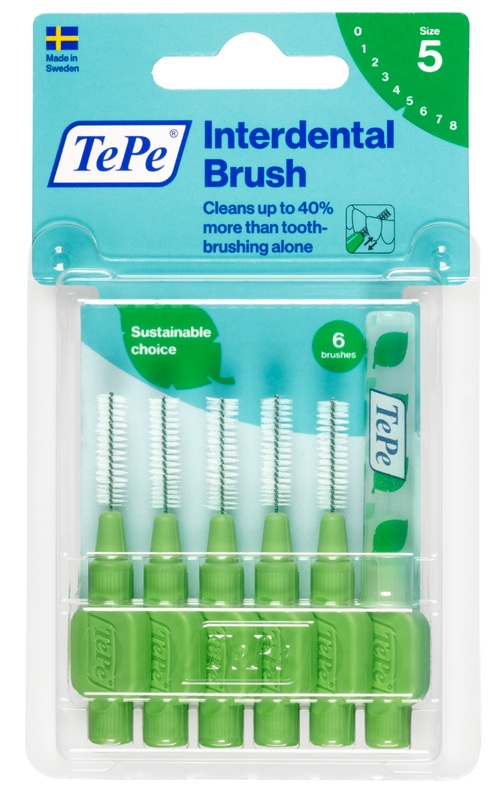 TEPE SCOVOLINO VERDE 0,8MM 6 PEZZI - Farmapanda Srl