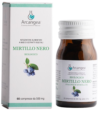 MIRTILLO NERO BIOLOGICO 60 COMPRESSE - Farmapanda Srl