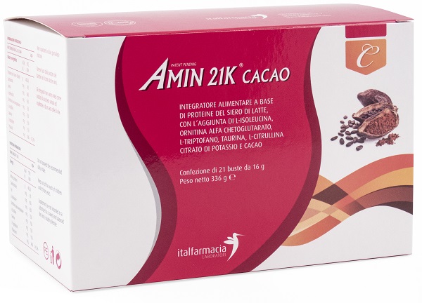 AMIN 21K CACAO 336 G - Farmapanda Srl