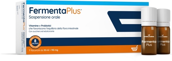 FERMENTA PLUS FERMENTI LATTICI 7 FLACONCINI DA 10 ML - Farmapanda Srl
