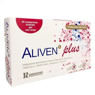 ALIVEN PLUS 20 COMPRESSE DA 1,10 G - Farmapanda Srl