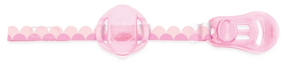CHICCO CLIP SALVASUCCHIETTO ROSA 1 PEZZO - Farmapanda Srl