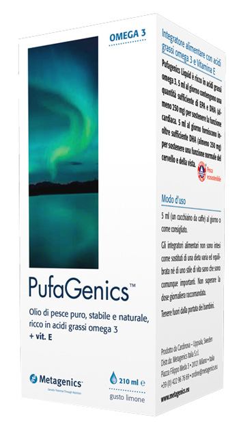 PUFAGENICS LIQUID LIMONE 210 ML - Farmapanda Srl