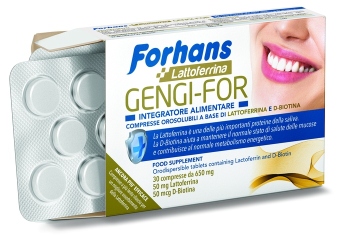 FORHANS GENGI FOR 30 COMPRESSE 19,50 G - Farmapanda Srl