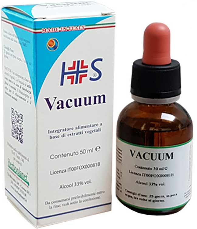 VACUUM GOCCE 50 ML - Farmapanda Srl
