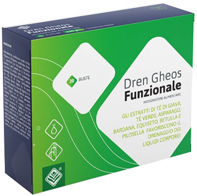 DREN GHEOS FUNZIONALE 20 BUSTINE - Farmapanda Srl