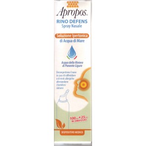 APROPOS RINO DEFENS SOLUZIONE IPERTONICA 125 ML - Farmapanda Srl