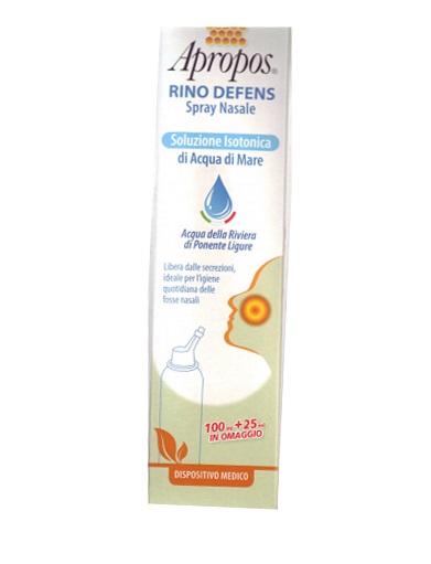 APROPOS RINO DEFENS SOLUZIONE ISOTONICA 125 ML - Farmapanda Srl