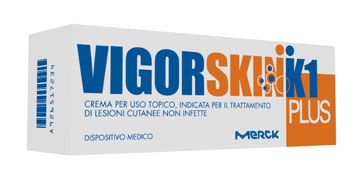 VIGORSKIN K1 PLUS CREMA PER LESIONI CUTANEE NON INFETTE 100 ML - Farmapanda Srl