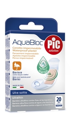 CEROTTO PIC AQUABLOC 19X72MM ANTIBATTERICO 20 PEZZI - Farmapanda Srl