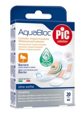 CEROTTO PIC AQUABLOC MIX ANTIBATTERICO 20 PEZZI - Farmapanda Srl