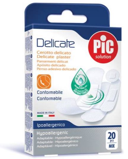 CEROTTO PIC DELICATE MIX 20 CEROTTI ANTIBATTERICO - Farmapanda Srl