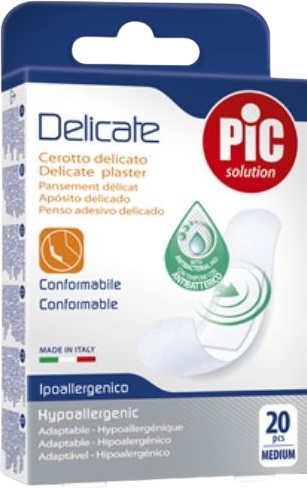 CEROTTO DELICATE STRISCIA ANTIBATTERICA 8 X 100 CM 1 PEZZO - Farmapanda Srl