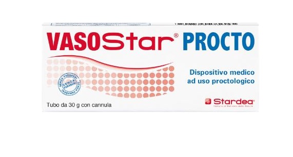VASOSTAR CREMA PROCTOLOGICA 30 G - Farmapanda Srl