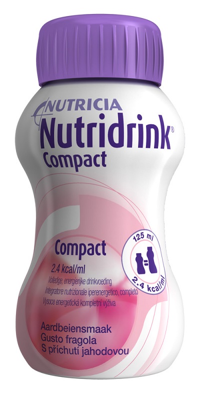 NUTRIDRINK COMPACT FRAGOLA 4X125 ML - Farmapanda Srl