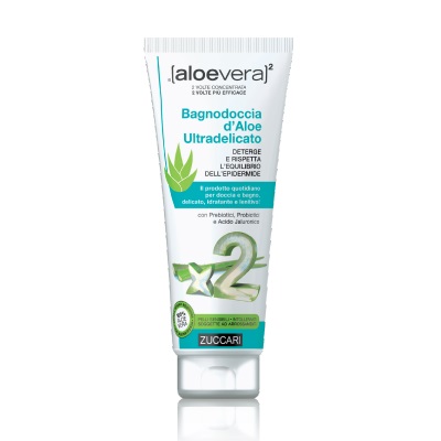 ALOEVERA2 BAGNODOCCIA D'ALOE ULTRA DELICATO 250 ML - Farmapanda Srl