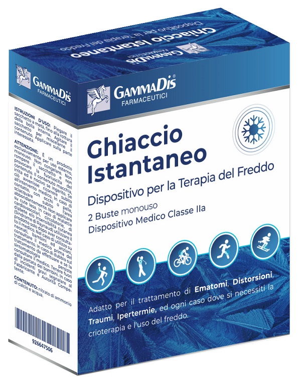 GHIACCIO ISTANTANEO TNT GAMMADIS 2 PEZZI GAMMADIS - Farmapanda Srl