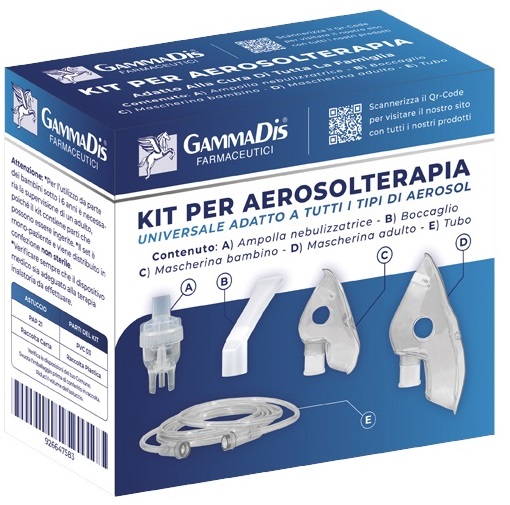KIT AEROSOL COMPLETO GAMMADIS - Farmapanda Srl