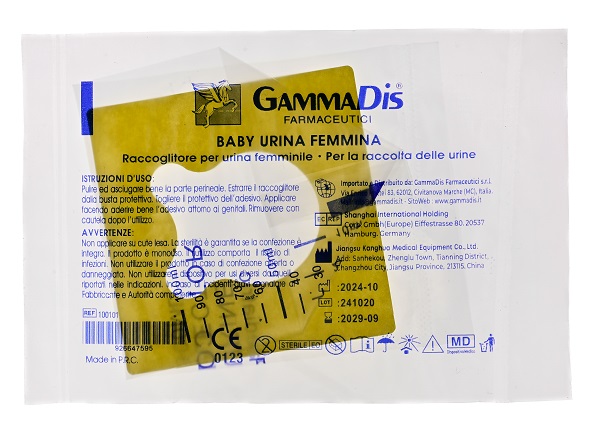 CONTENITORE URINA BABY FEMMINA GAMMADIS - Farmapanda Srl