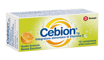 CEBION EFFERVESCENTE VIT C SENZA ZUCCHERO 10 COMPRESSE - Farmapanda Srl