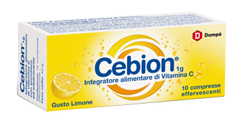 CEBION EFFERVESCENTE VITAMINA C LIMONE 10 COMPRESSE - Farmapanda Srl