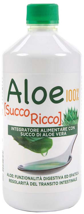 ALOE SUCCO E POLPA 100% 1 LITRO - Farmapanda Srl
