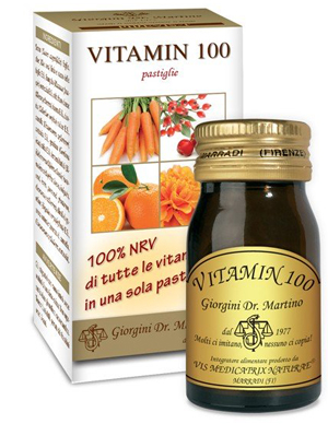 VITAMIN 100 60 PASTIGLIE - Farmapanda Srl