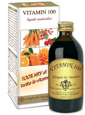 VITAMIN 100 LIQUIDO ANALCOLICO 200 ML - Farmapanda Srl