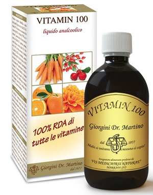 VITAMIN 100 LIQUIDO ANALCOLICO 500 ML - Farmapanda Srl