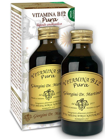 VITAMINA B12 PURA 100 ML LIQUIDO ANALCOLICO - Farmapanda Srl