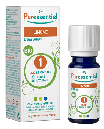 PURESSENTIEL LIMONE OLIO ESSENZIALE BIO 10 ML - Farmapanda Srl