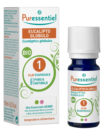 PURESSENTIEL EUCALIPTO GLOBULO OLIO ESSENZIALE BIO 10 ML - Farmapanda Srl
