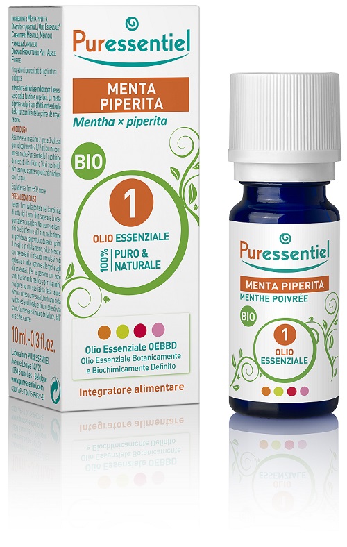 PURESSENTIEL MENTA PIPERITA OLIO ESSENZIALE BIO 10 ML - Farmapanda Srl