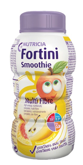 FORTINI SMOOTHIE MULTI FIBRE GUSTO FRUTTI GIALLI 200 ML - Farmapanda Srl