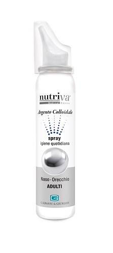 NUTRIVA ARGENTO COLLOIDALE NASO/ORECCHIE 100 ML - Farmapanda Srl