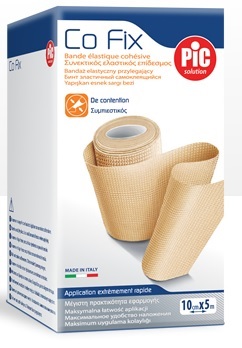BENDA ELASTICA PIC CO FIX AUTOADESIVA 10X5CM MEDIUM ASTUCCIO - Farmapanda Srl
