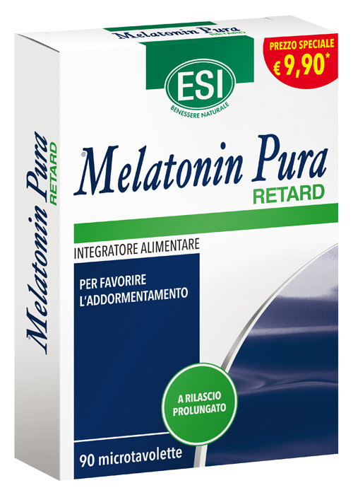 ESI MELATONIN PURA RETARD 90 MICROTAVOLETTE OFFERTA - Farmapanda Srl