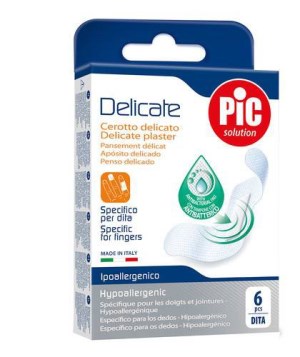 CEROTTO PIC DELICATE DITA ANTIBATTERICO 6 PEZZI - Farmapanda Srl