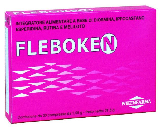 FLEBOKEN 30 COMPRESSE - Farmapanda Srl