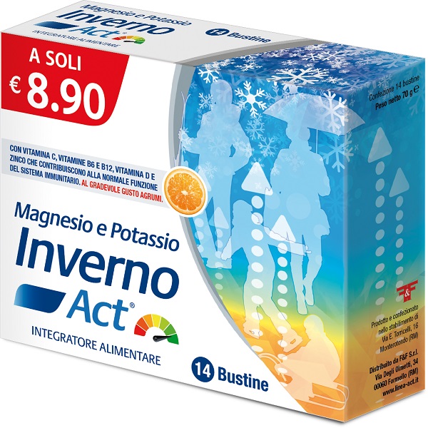 MAGNESIO E POTASSIO INVERNO ACT 14 BUSTINE - Farmapanda Srl