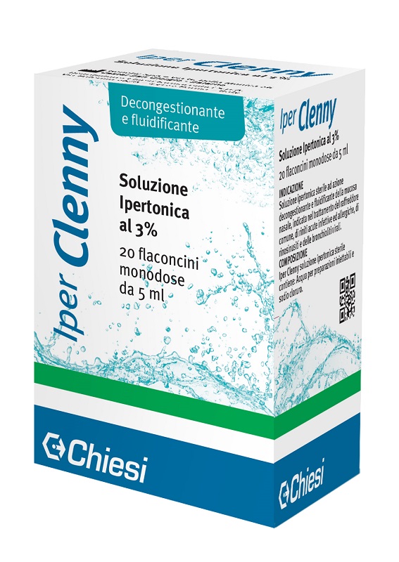 IPER CLENNY SOLUZIONE IPERTONICA MONODOSE 20 FLACONI 2 ML - Farmapanda Srl