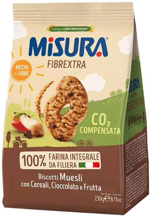 MISURA FROLLINI FIBRE EXTRA MUESLI 230 G - Farmapanda Srl