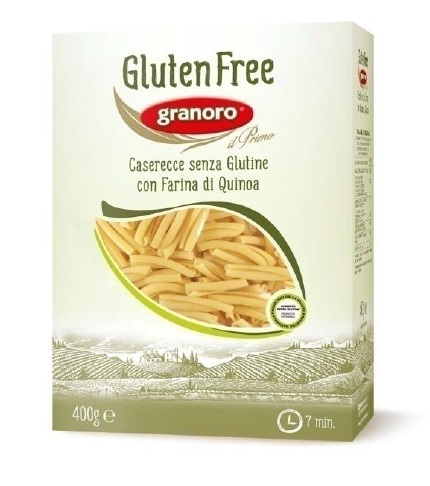 GLUTEN FREE GRANORO CASERECCE 400 G - Farmapanda Srl