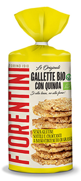 BIO GALLETTE QUINOA 120 G - Farmapanda Srl