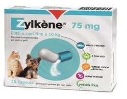 ZYLKENE CANI E GATTI FINO A 10KG 20 CAPSULE 75 MG - Farmapanda Srl