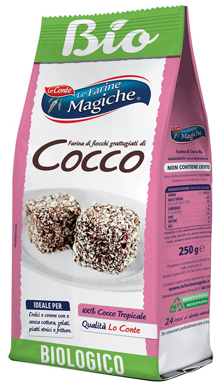 IPAFOOD MIX DI COCCO GRATTUGGIATO 250 G - Farmapanda Srl